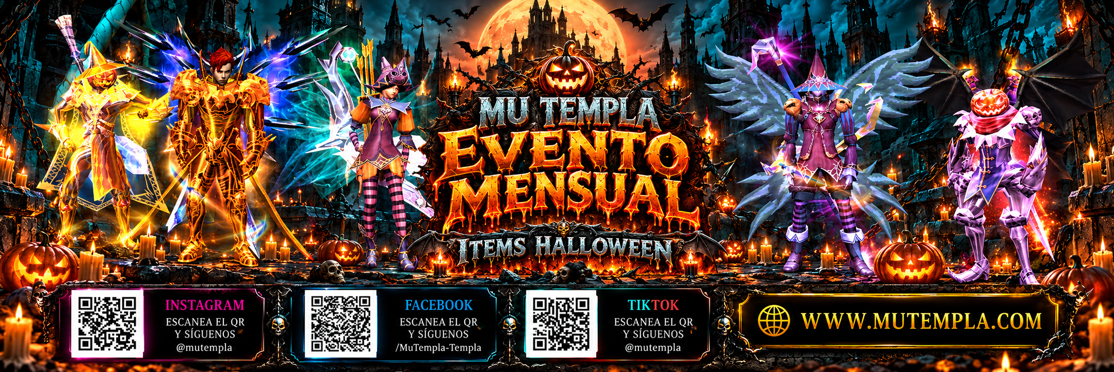 🎃🦇 ¡Halloween llega a MU TEMPLA! 🦇🎃